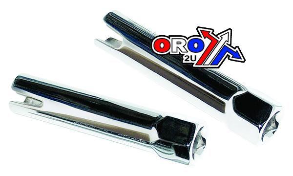 WING NUT SOCKET, MOTION PRO 08-0224 Set includes large and small 3/8" drive