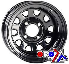 STEEL WHEEL RIM 12x7, 4/137, 12mm Holes, OFFSET 4+3, ITP DELTA D12F532