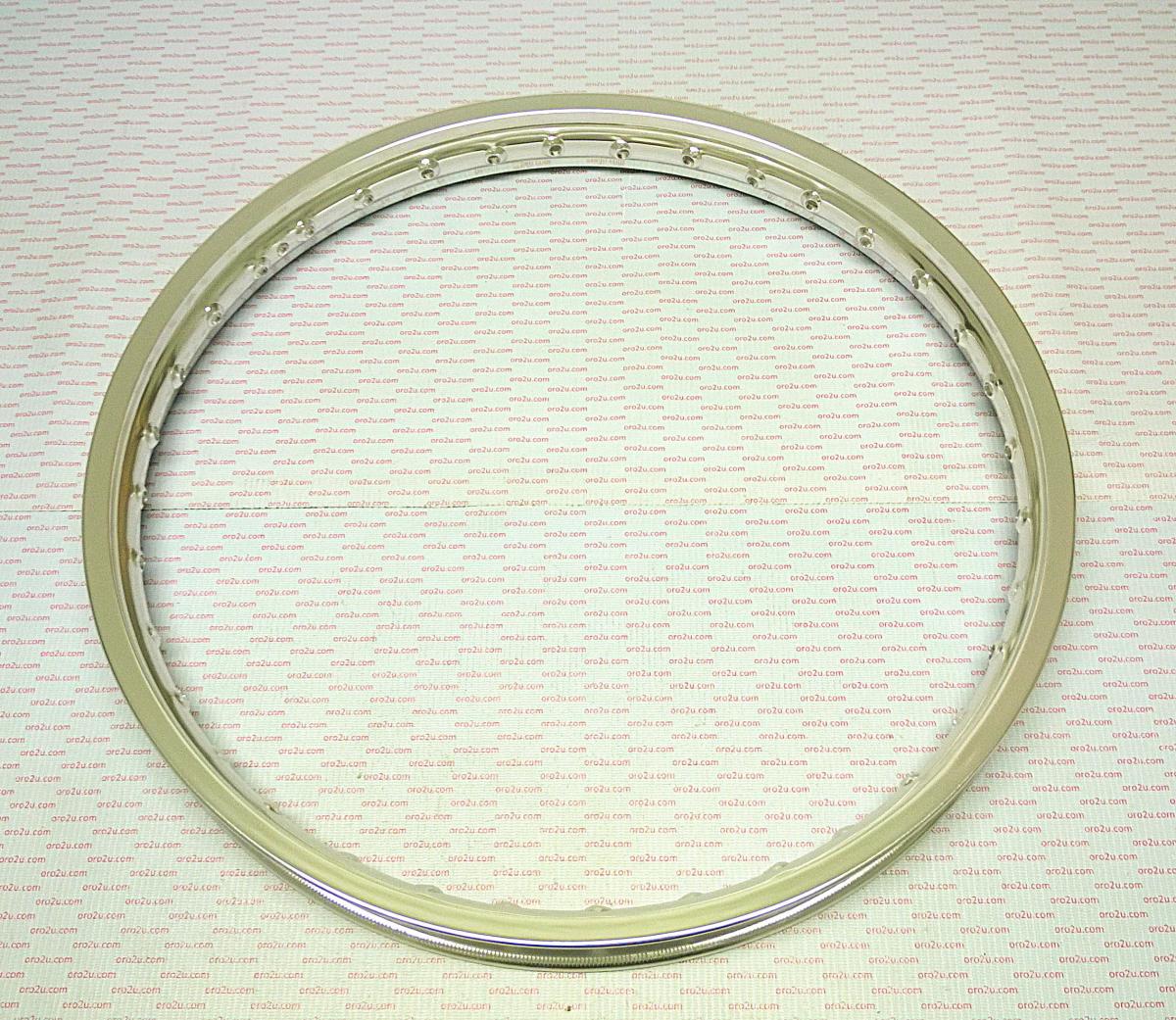 ALUMINUM SILVER RIM 1.50x19"