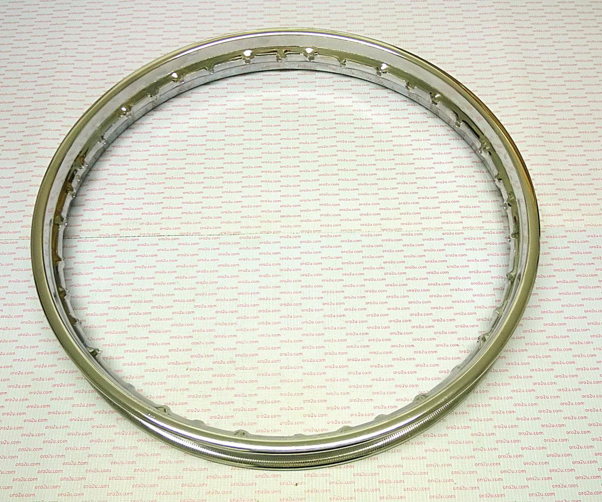 RIM 1.60x19" STEEL CHROME 121412133