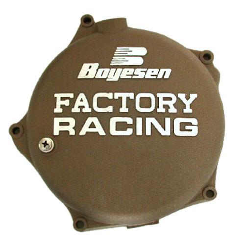 CLUTCH COVER RM250Z 04-06, KX250F 04, BOYESEN CC-17M MAGNESIUM