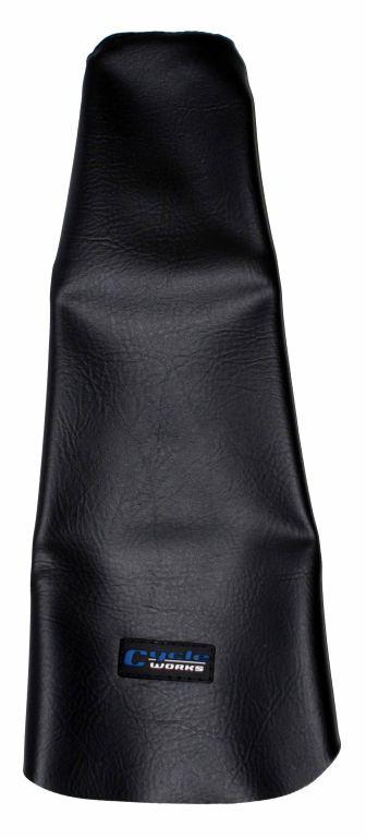 BLACK SEAT COVER KAWASAKI KLX110 2002-2007, SUZUKI DR-Z110 2003-2005