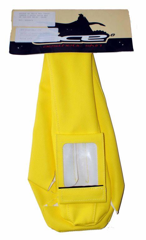 YELLOW SEAT COVER WITH POCKET YAMAHA YZ-F 250 01-02, 400 98-02, 426 00-02