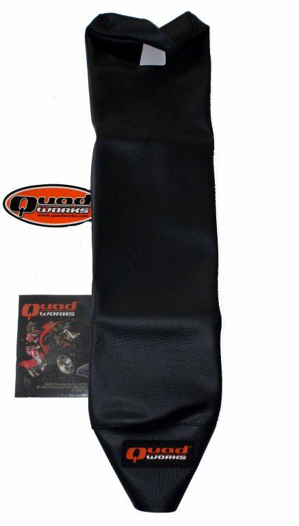 QUADWORKS BLACK SEAT COVER HONDA TRX300EX 1993-2007