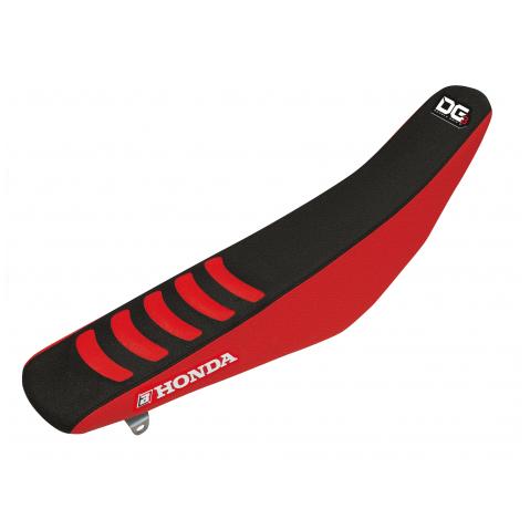 BLACKBIRD DOUBLE GRIP 3 RED/BLACK SEAT COVER HONDA CRF150R 2007-2024