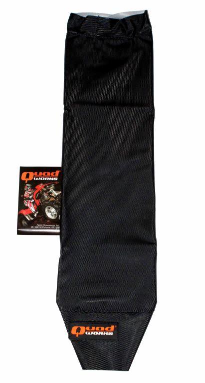 QUADWORKS GRIPPY BLACK SEAT COVER YAMAHA YFM350 BIG BEAR 1987-1999