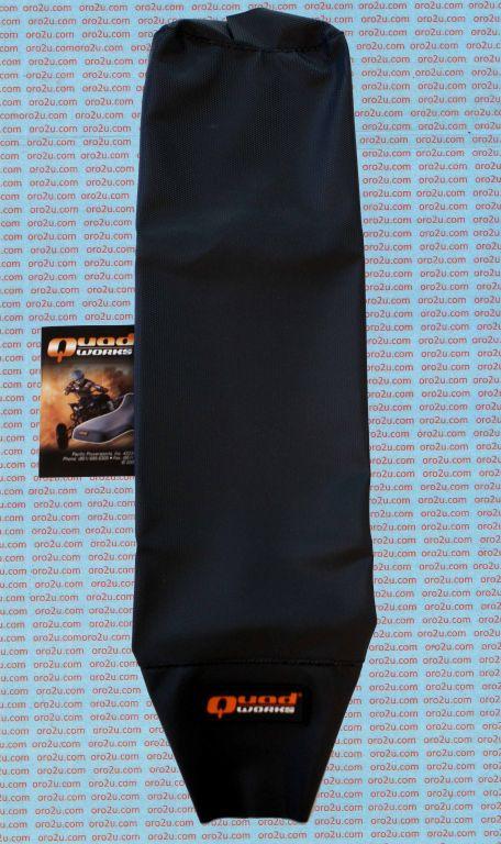 QUADWORKS GRIPPER BLACK SEAT COVER HONDA TRX500FW 2001-2004