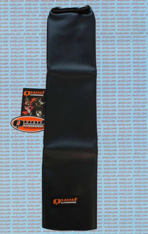 QUADWORKS BLACK SEAT COVER KAWASAKI KLF650 2006-2010, KVF700 2004-2006