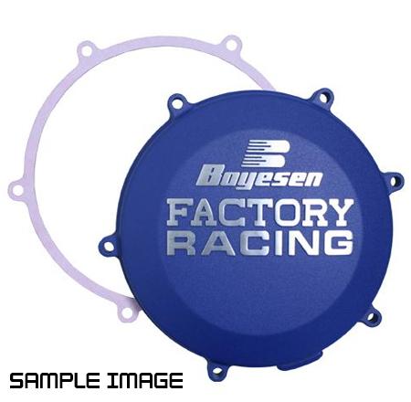 CLUTCH COVER YZ450F 10-22, WR450F 18-23, BOYESEN CC-38CL BLUE