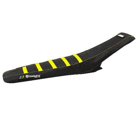 BLACKBIRD ZEBRA YELLOW/BLACK SEAT COVER HUSQVARNA TC/FC 16-18, TE/FE 17-19