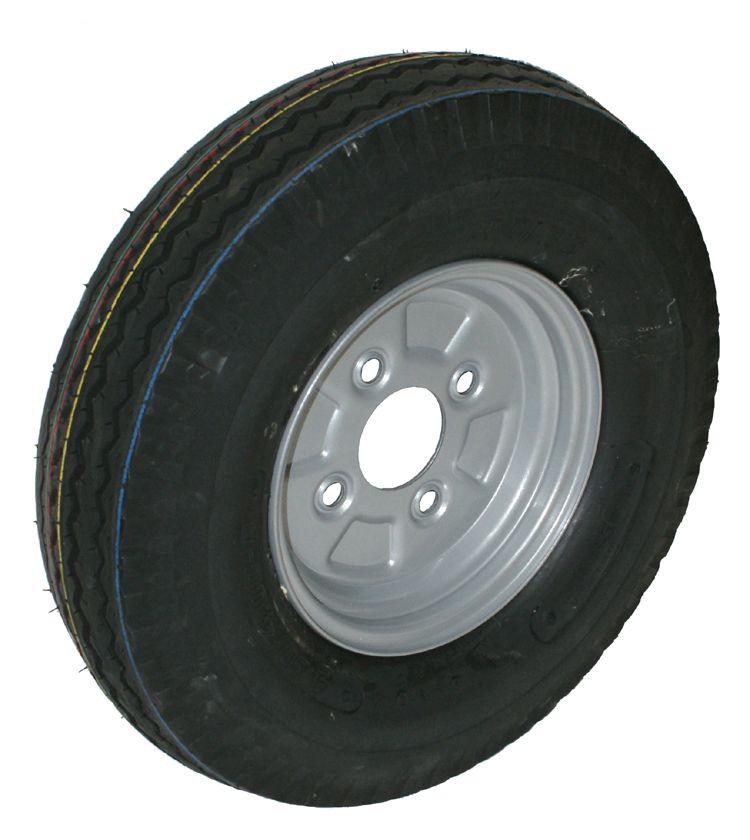 TRAILER TYRE 4.80/4.00-8''+Rim, 60mm BORE
