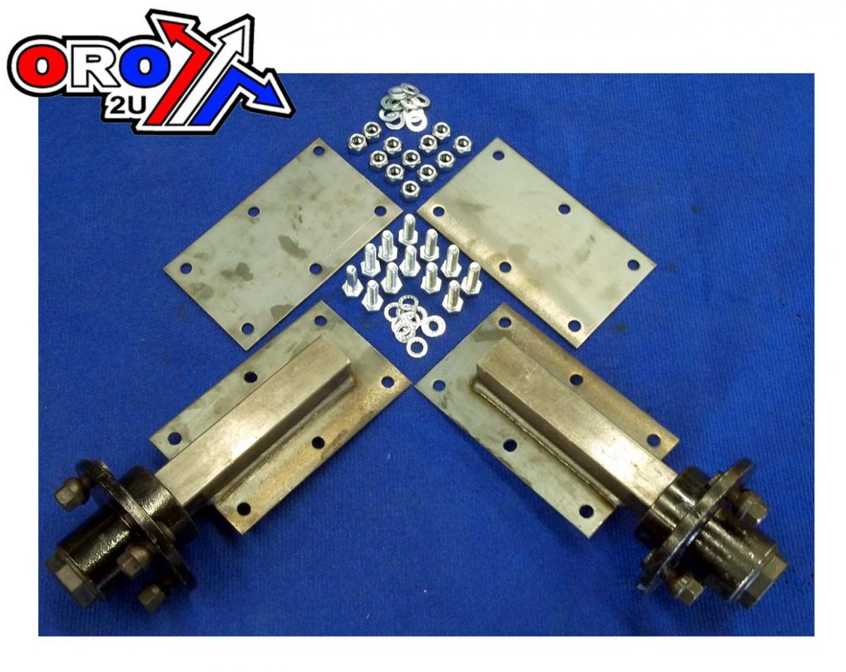 TRAILER HUB AXLE KIT / PAIR