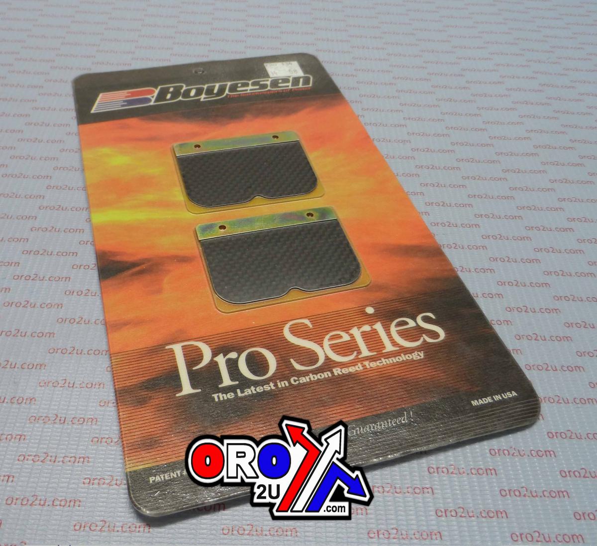 PRO-134 BOYESEN REED CARB, Boyesen Pro Series Reeds - PRO, PRO134 KX250 00-02
