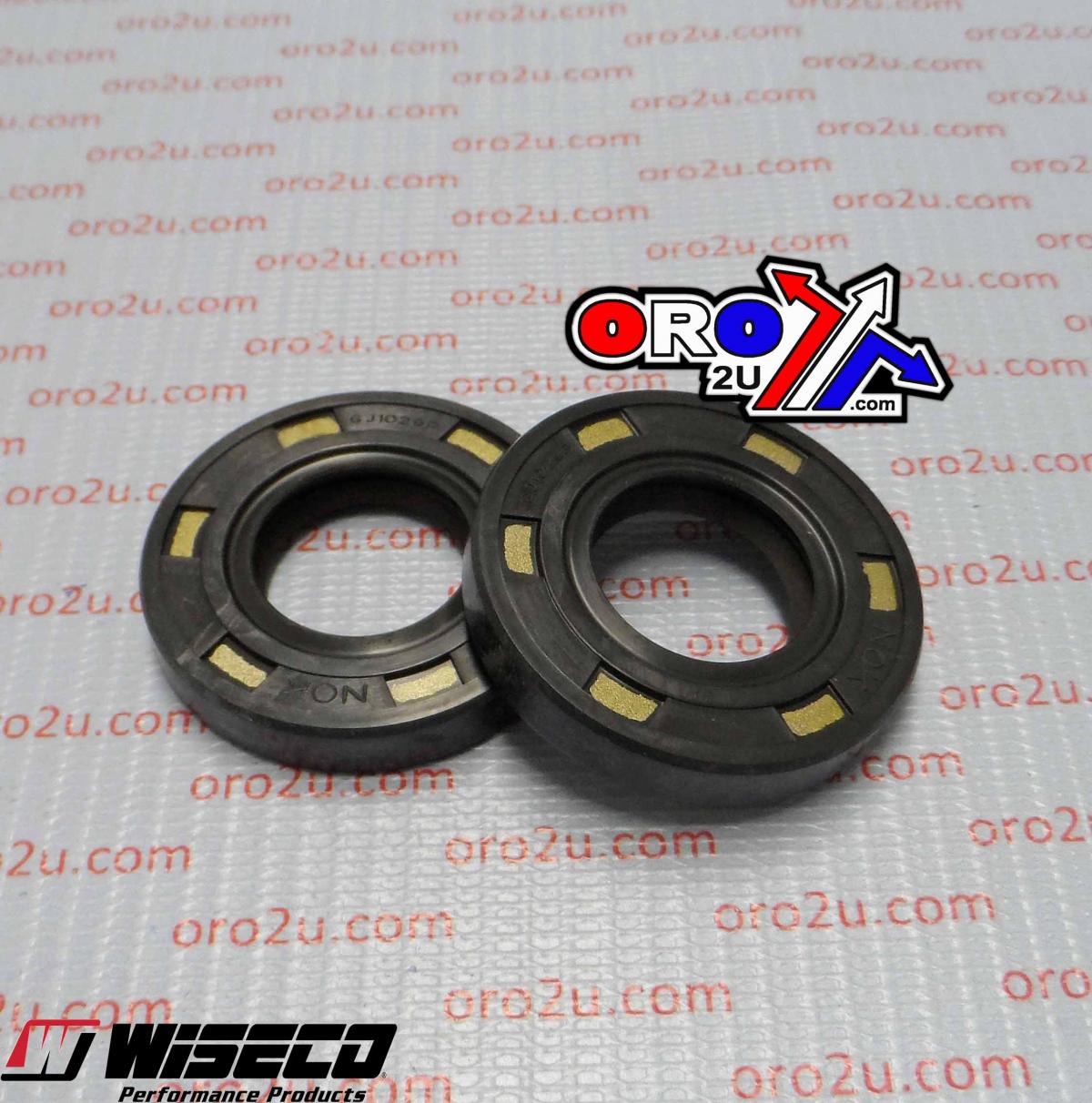 WISECO CRANKSHAFT OIL SEAL SET KAWASAKI KX125 1985-1987