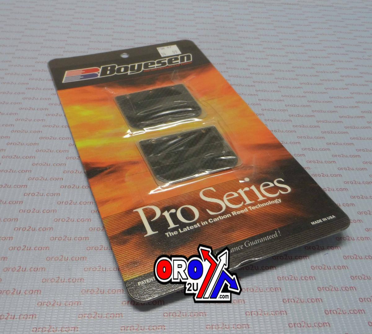 PRO-87 REEDS (FOR RAD BLOCK), Boyesen Pro Series Reeds - PRO YAM YZ250 97-98