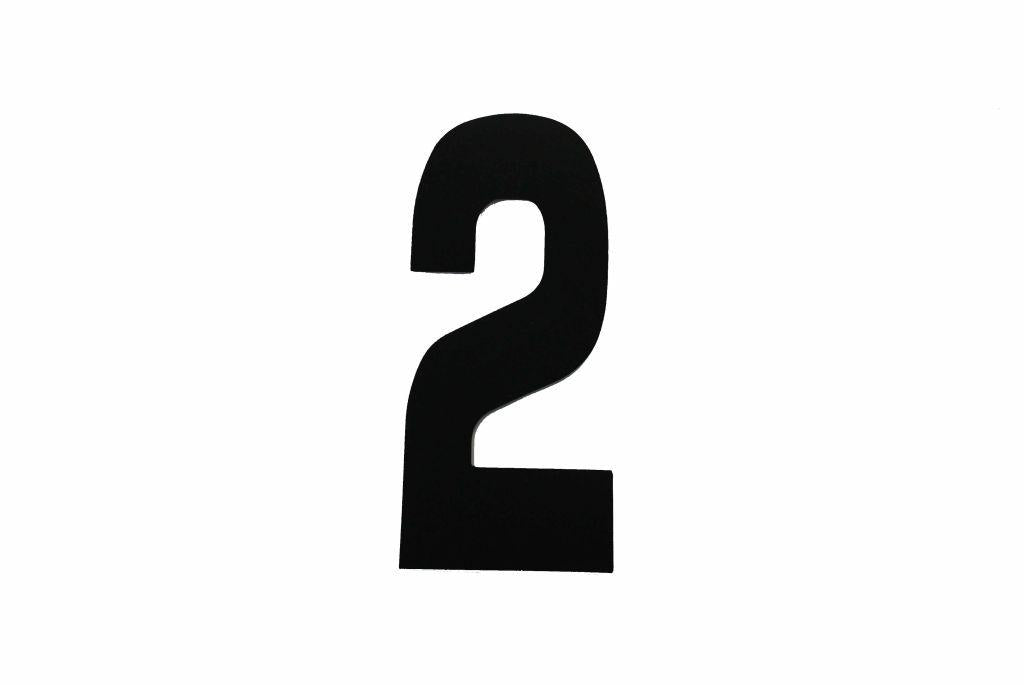 BLACK 8"/20cm 2. EACH