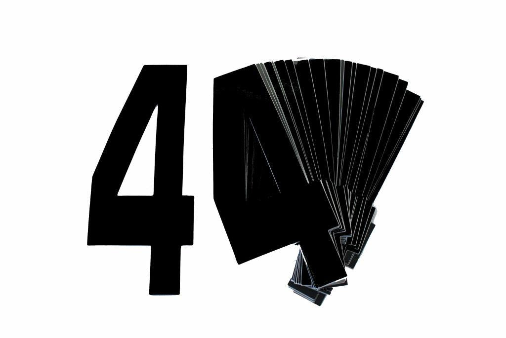BLACK 8"/20cm 4. PACK/25