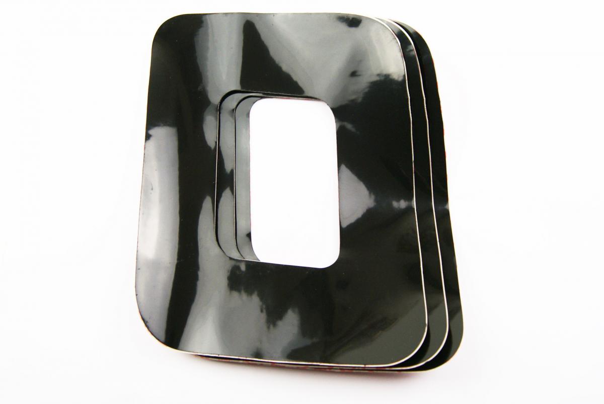 BLACK THICK NUMBERS PK3. Number 0