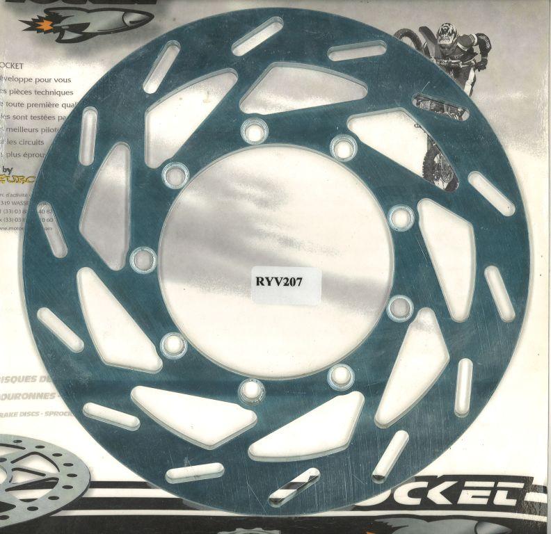 MOTO-MASTER FRONT BRAKE DISC KAWASAKI KLR650 1989-1992