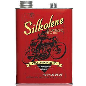 SILKOLENE,CHATSWORTH SAE40, 4 LITRE