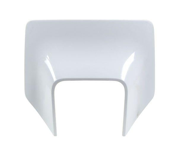 R-TECH WHITE FRONT HEADLIGHT COWL HUSQVARNA TE/FE 150-501, TX125 17-19