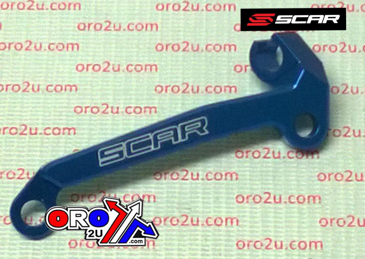 CLUTCH CABLE GUIDE BLUE, KAWASAKI KX450F 06-15, SCAR CCG300B