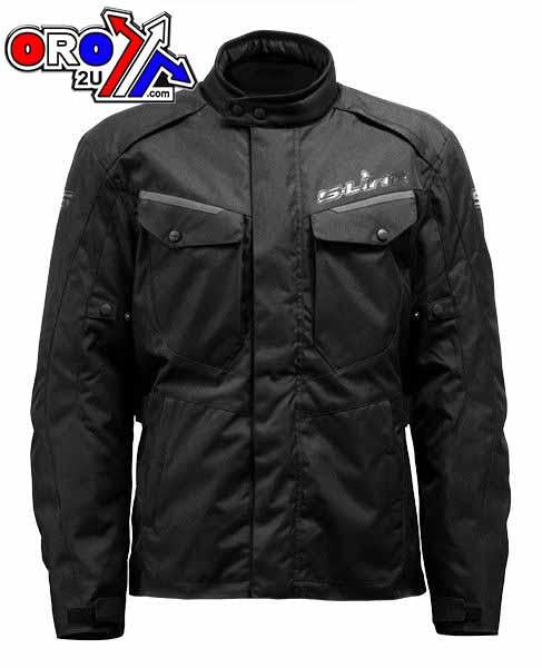 S-LINE BLACK ALL SEASONS ADVENTURE JACKET, SMALL