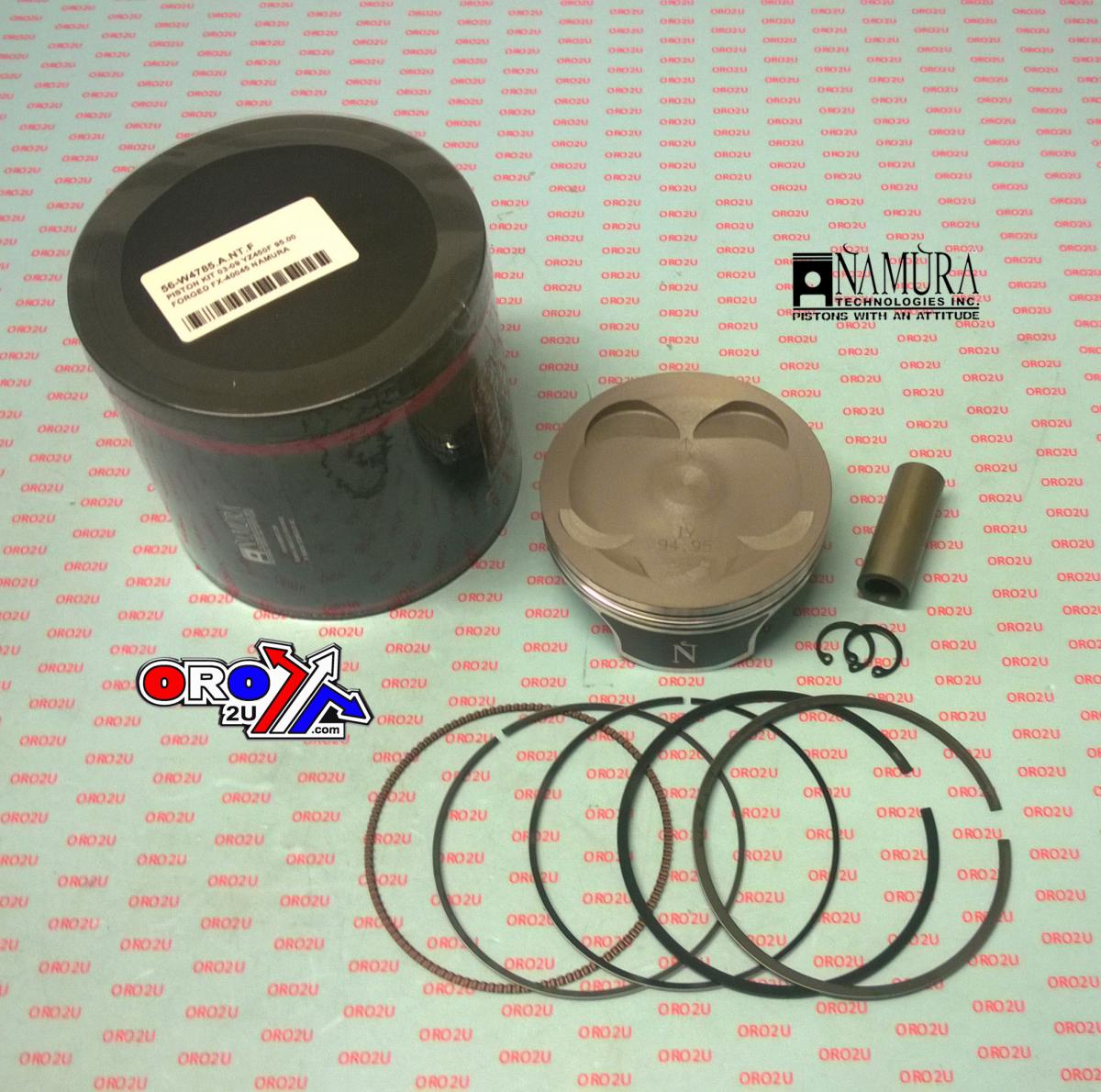 NAMURA 95mm PISTON KIT B YAMAHA YZ450F 03-09, WR450F 03-09, GAS GAS EC450F 13-15