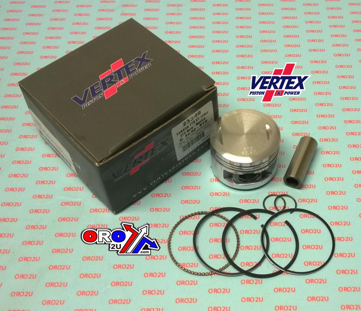 PISTON KIT VERTEX 54.50 BETA RR 125 06-12, VERTEX 23349050 OS +0.50 FANTIC 125