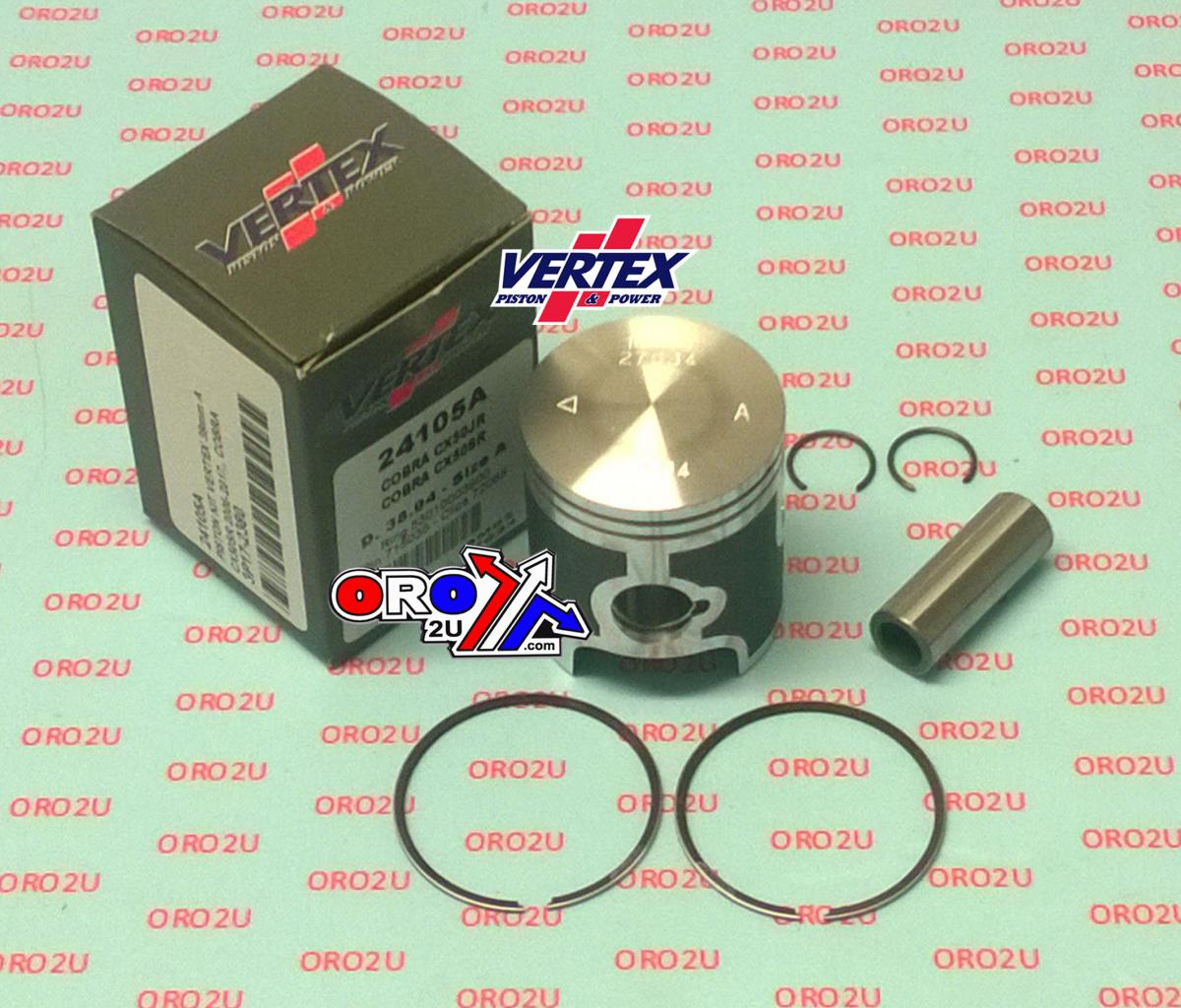 PISTON KIT VERTEX 39.0 B COBRA CX 50 06-17, VERTEX 24105B