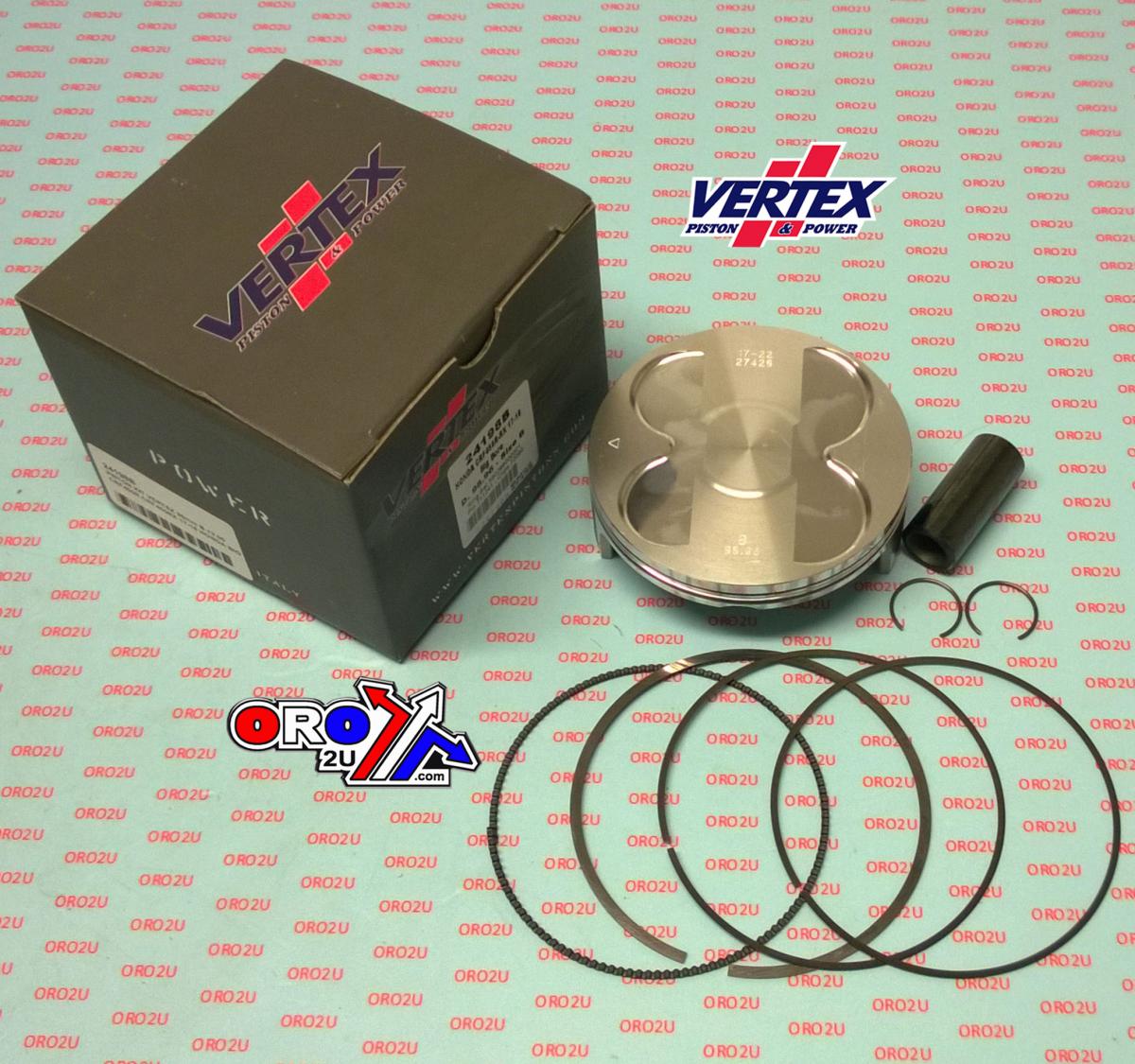 PISTON KIT VERTEX 24198C 99.0 C HONDA CRF 450 R/RX 17-22, OS+3:00 COMPR 13,5:1