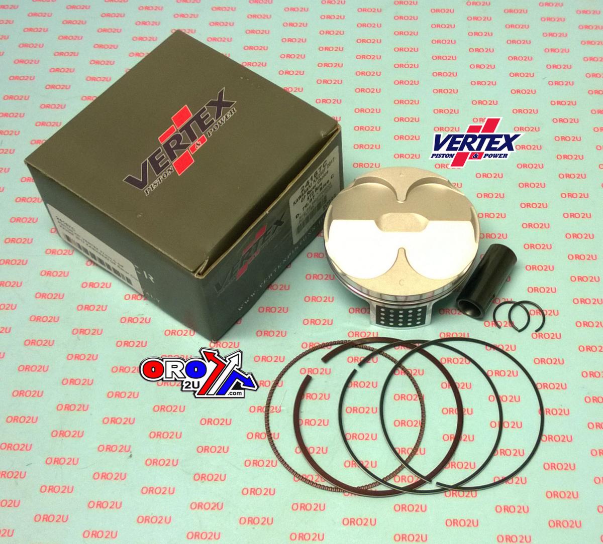 PISTON KIT VERTEX 24167C 77.0 C GP KAWASAKI KX-F 250 2017, HC COMPR 14,7:1