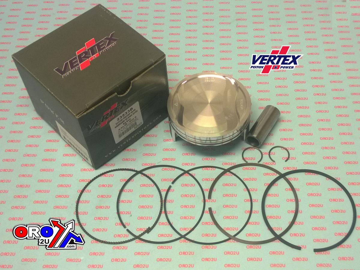 PISTON KIT VERTEX 94.0 B SUZ DRZ/LTZ 00-09, +4.00 BIG BORE XL COMPR 11,3:1