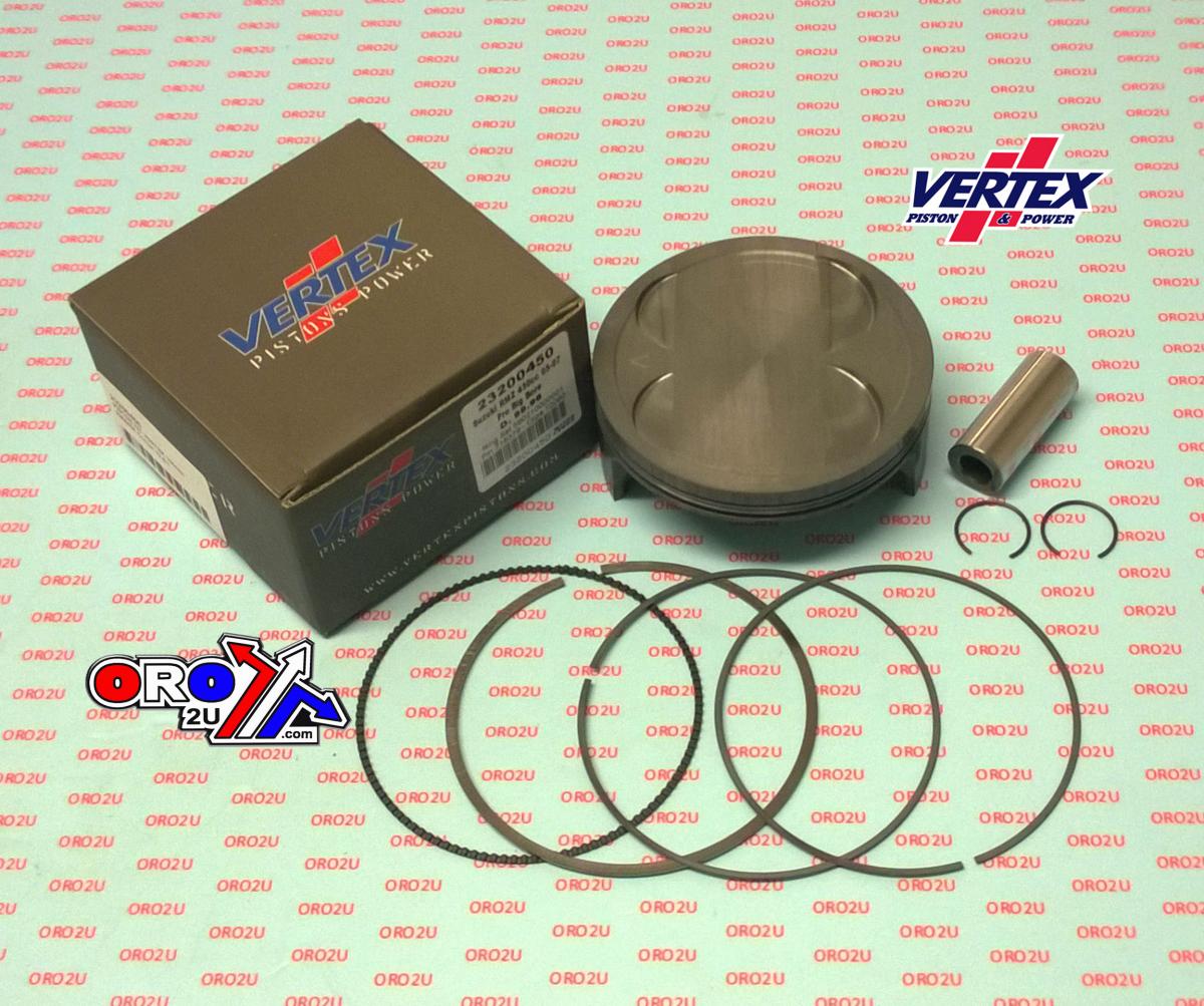 PISTON KIT VERTEX 53.0 SUZUKI RM 85 02-19, VERTEX 23205500 OS +5.00 BIG BORE