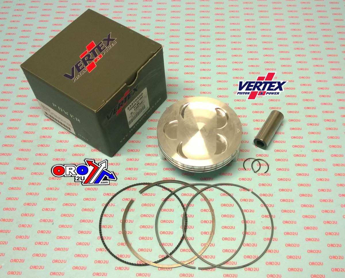 PISTON KIT VERTEX 100.0 YAMAHA WR/YZ 450 03-15, +5.00 BIG BORE XL COMPR 12,5:1