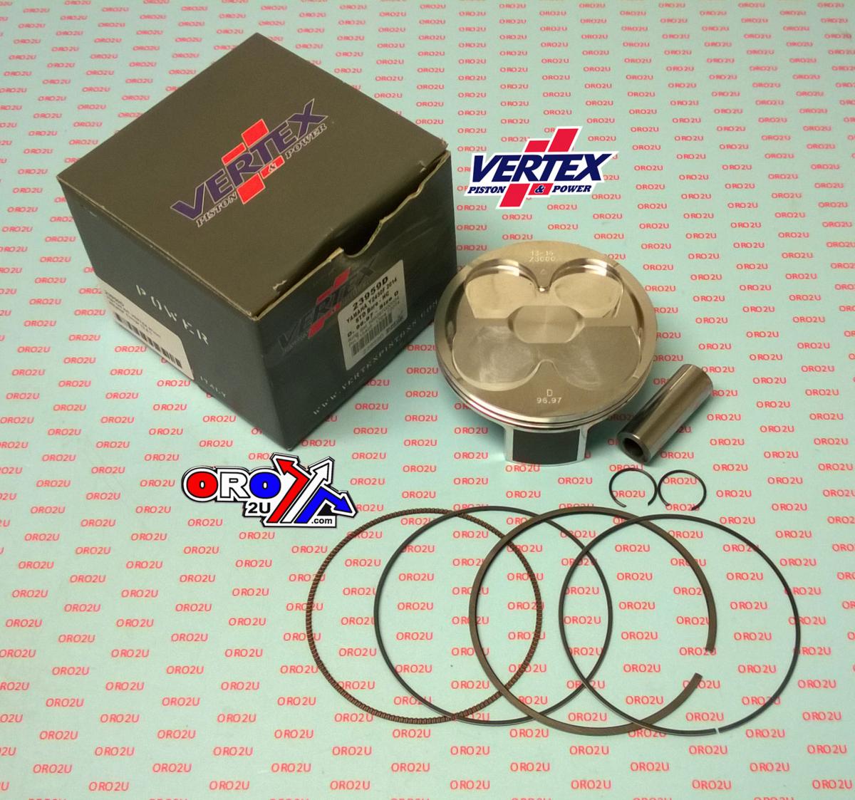 PISTON KIT VERTEX 97.0 D YAMAHA WR/YZ 450 14-18, VERTEX 23959D HC COMPR 13,5:1