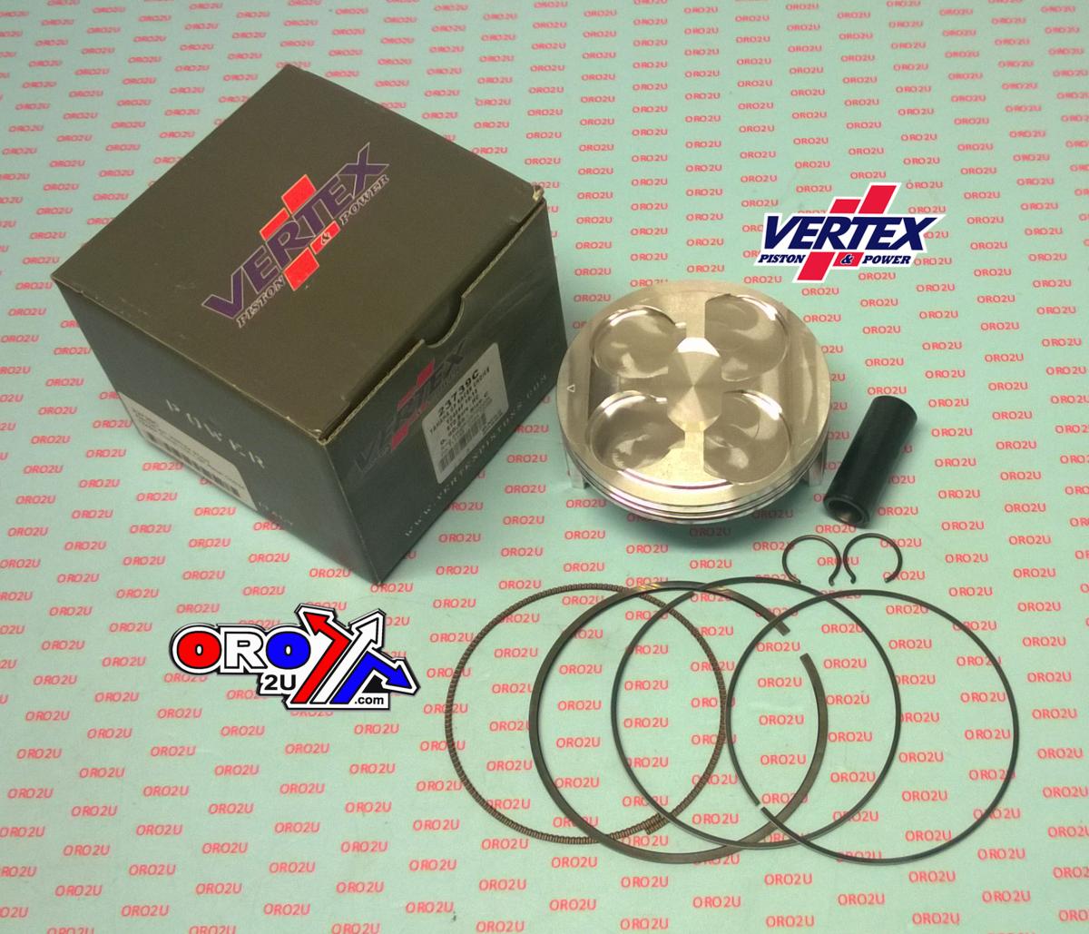 PISTON KIT VERTEX 97.0 C GP YAMAHA YZ 450 10-13, VERTEX 23739C HC COMPR 13,6:1