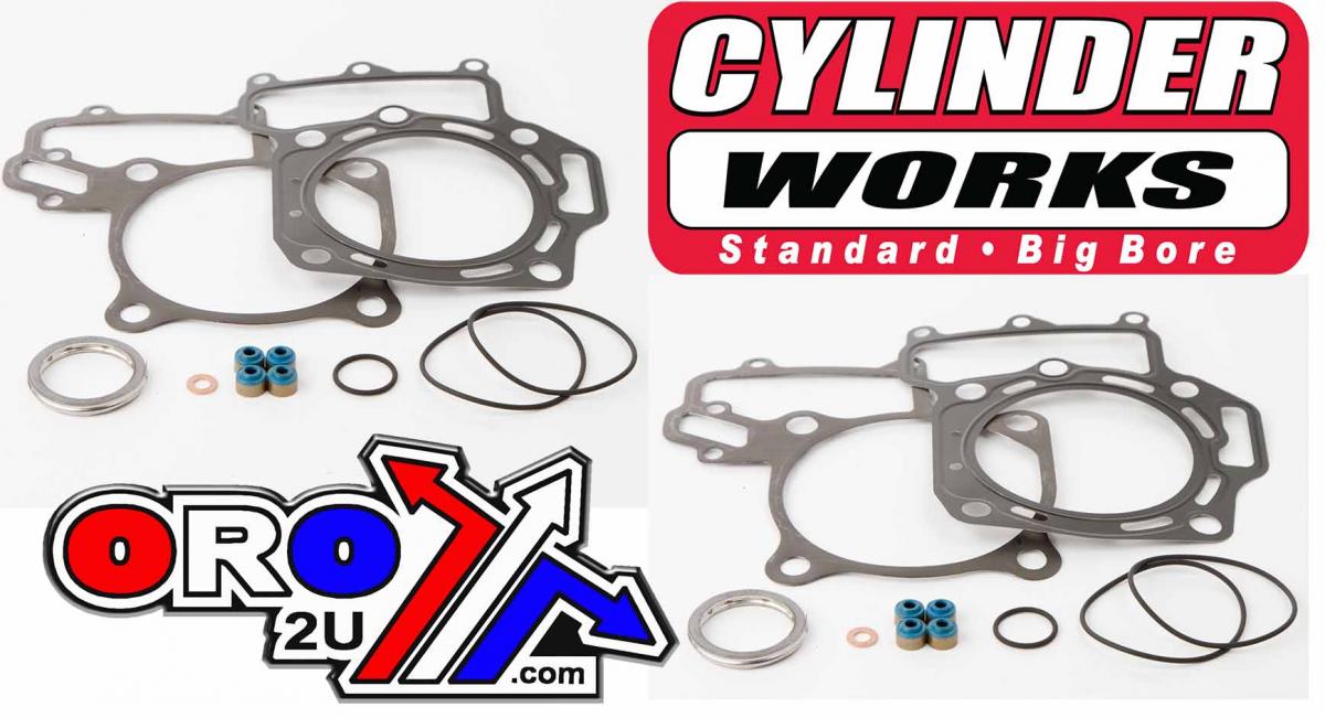 CYLINDER WORKS TOP GASKET SET KAW KVF700 05-14, KVF750 15-23, 91mm BIG BORE