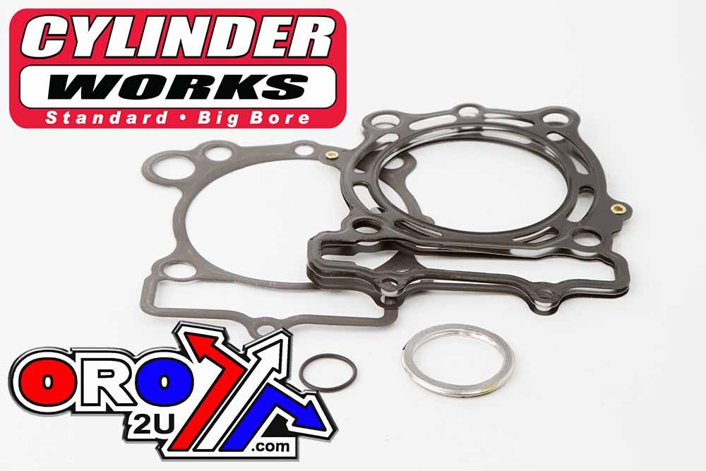 CYLINDER WORKS TOP END GASKET KIT KAWASAKI KX-F250 09-16, 80mm BIG BORE