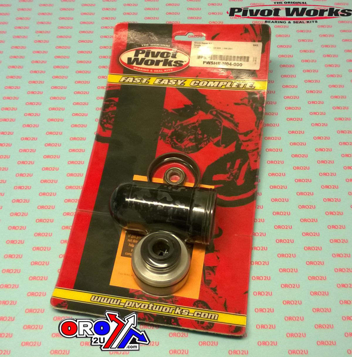PIVOT WORKS REAR SHOCK REPAIR KIT, HONDA CR500R 1996-2001