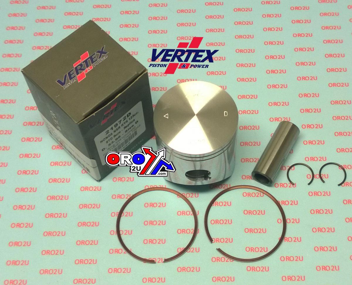 VERTEX 54mm PISTON KIT D, HONDA NSR125R 1989-2001, CRM125 1986-1996