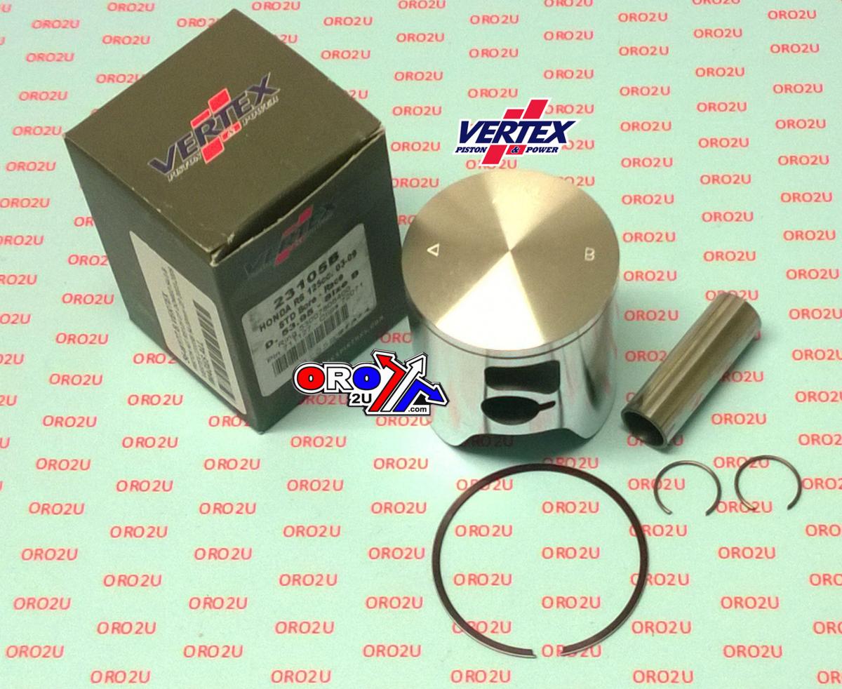 VERTEX 53.94mm PISTON KIT A,HONDA RS125/GP 03-07, DOMED PISTON