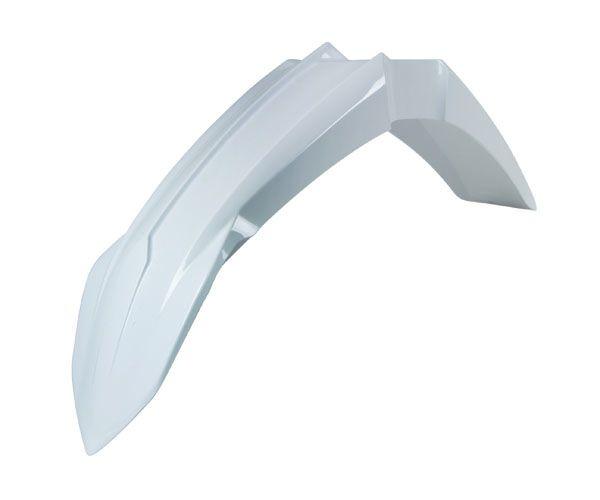 R-TECH WHITE FRONT FENDER YAMAHA YZ125 22-24, YZ250F 21-24, YZ450F 18-22