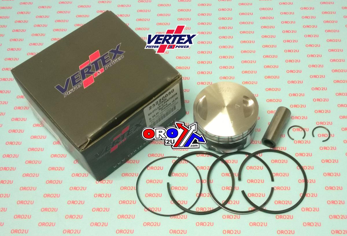 PISTON KIT HONDA SH150 05-13 58.00mm, VERTEX 23220
