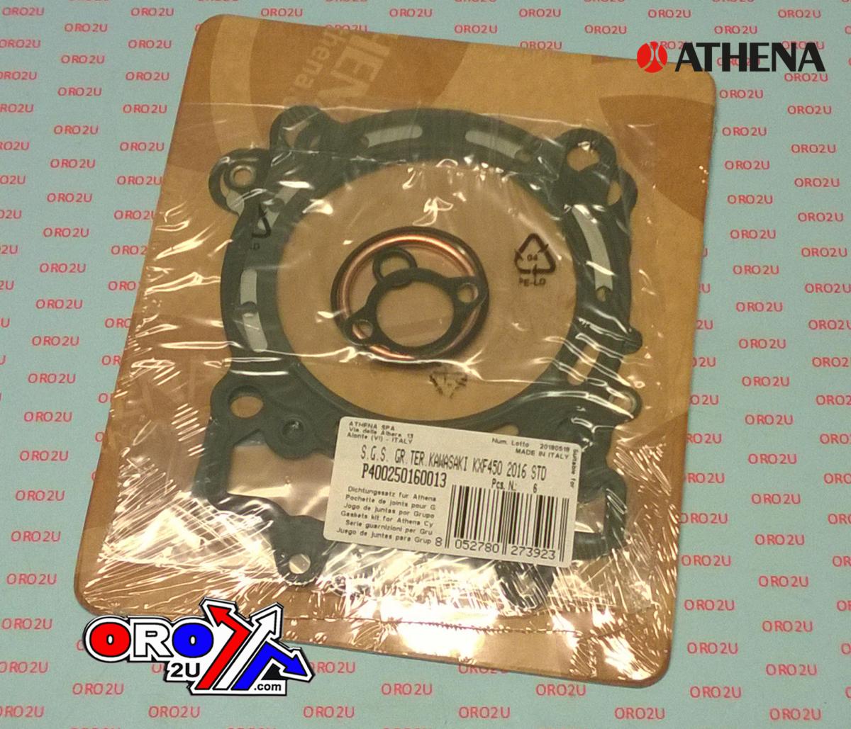ATHENA TOP END GASKET SET KAWASAKI KX450F 2016-2018, STD BORE