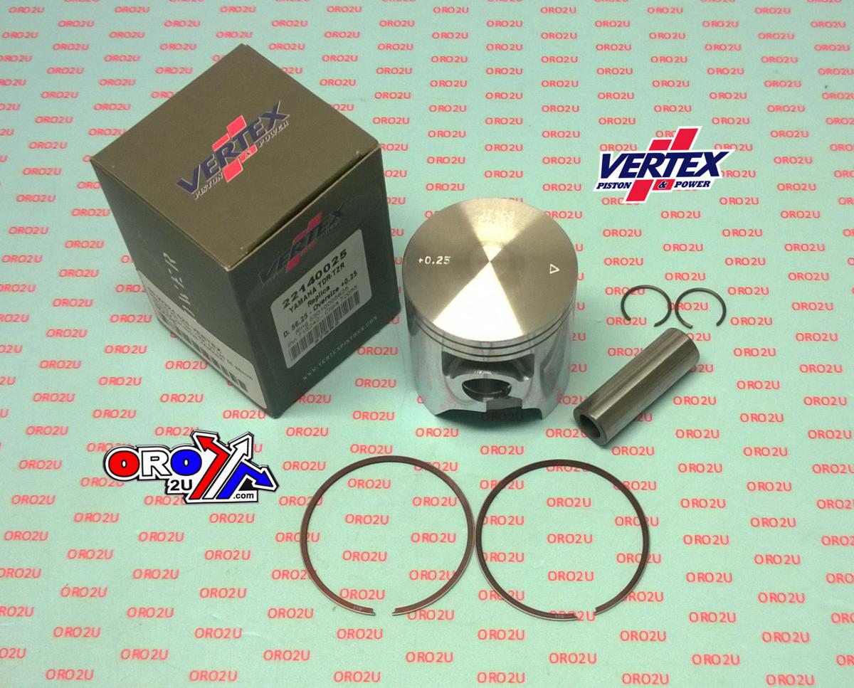 VERTEX 57mm PISTON KIT YAMAHA DT125R/X 1988-2006