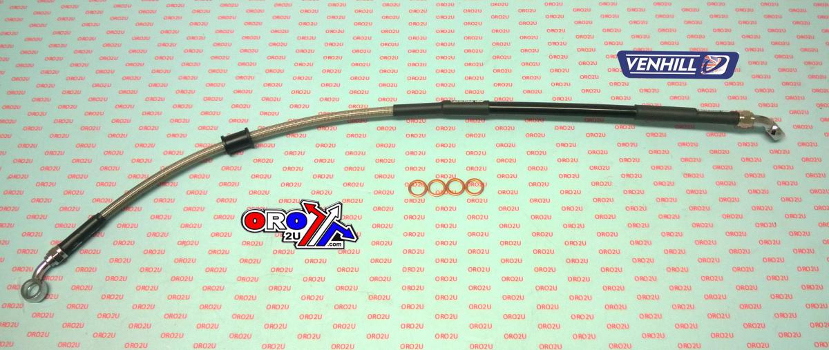 HOSE REAR BRAKE CL/BK CRF450R 17-18, VENHILL H02-2-042/P-CL / 43310-MKE-A01