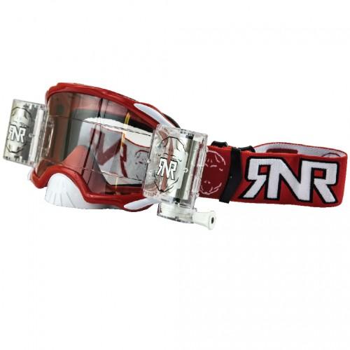 RNR PLATINUM WVS 48mm, RED GOGGLE, ROLL OFF, GAA45, WIDE VISION SYSTEM