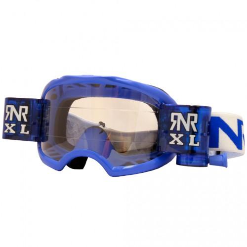 RNR COLOSSUS BLUE XL ROLL & TEAR OFF, BLUE GOGGLE, 36MM ROLL OFF, GX44XL