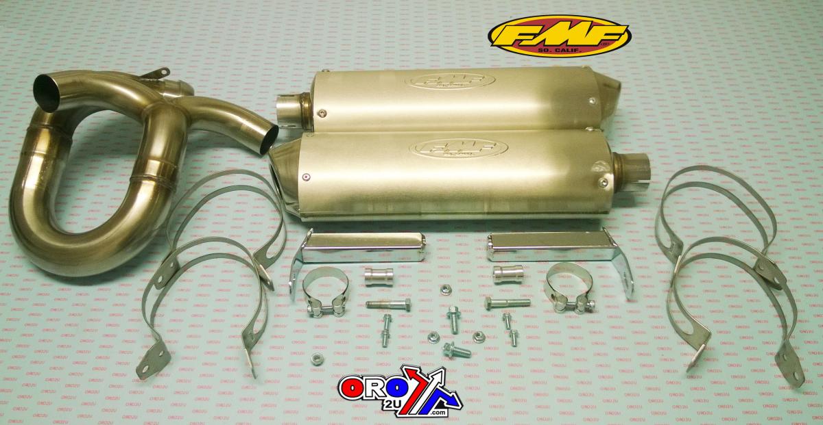 09-11 POLARIS RANGER 800 PC4 DUAL PIPE, FMF 045283 POWERCORE SYSTEM